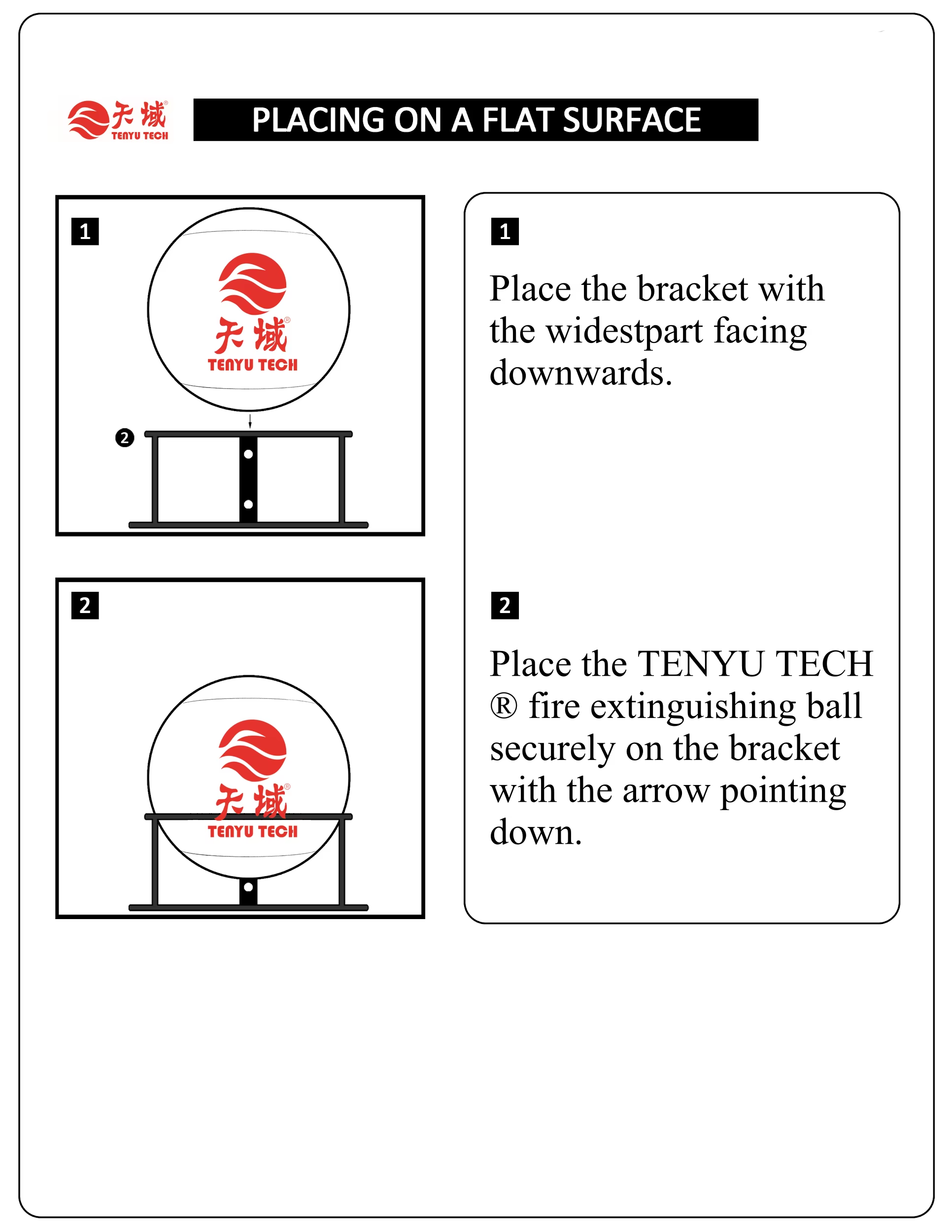 Installed automatic fire extinguisher ball protecting an industrial power distribution cabinet