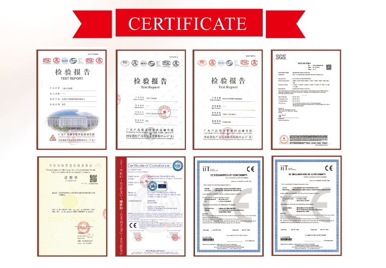 Visual warning design and industry compliance certifications